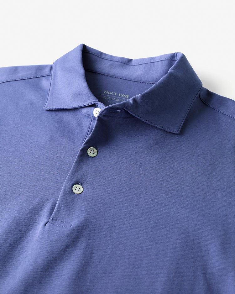 ジャケット専用ドレスポロ半袖 詳細画像 インディゴ 2