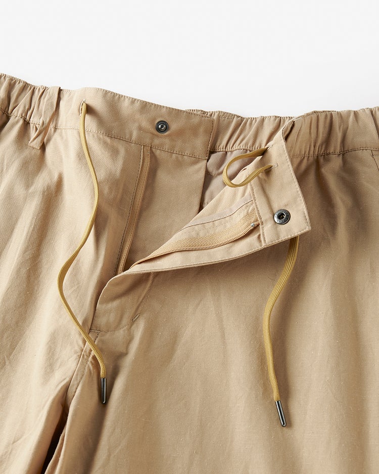 コットンヘンプイージーパンツ 詳細画像 ベージュ 3