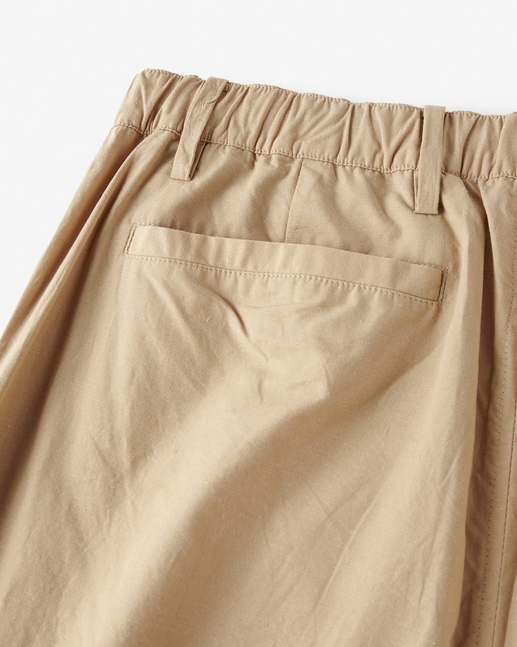 コットンヘンプイージーパンツ 詳細画像 ベージュ 4