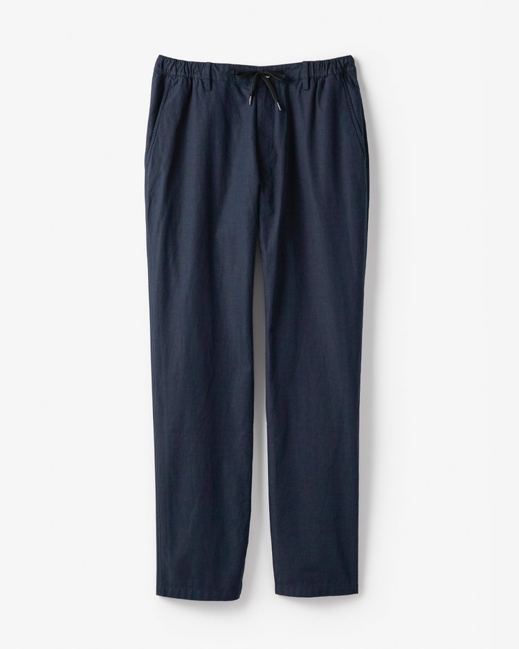 コットンヘンプイージーパンツ 詳細画像 ネイビー 1