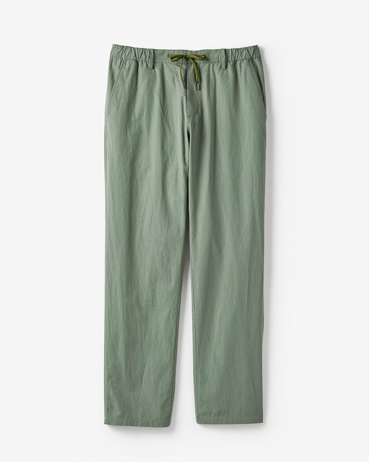 コットンヘンプイージーパンツ 詳細画像 セージ 1
