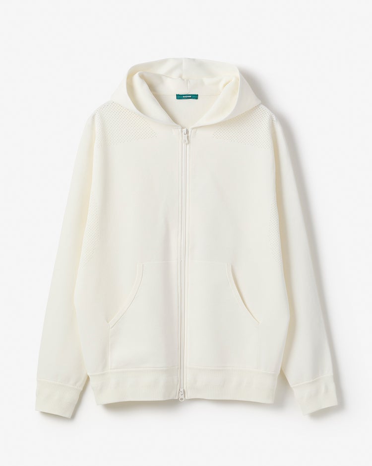 超軽量ストレッチ動きラクゴルフパーカ 詳細画像 オフホワイト 1