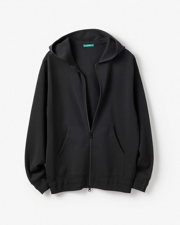 超軽量ストレッチ動きラクゴルフパーカ 詳細画像 ブラック 1