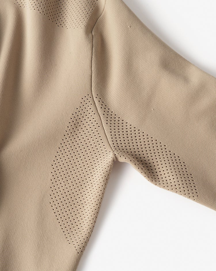 超軽量ストレッチ動きラクゴルフパーカ 詳細画像 ベージュ 2