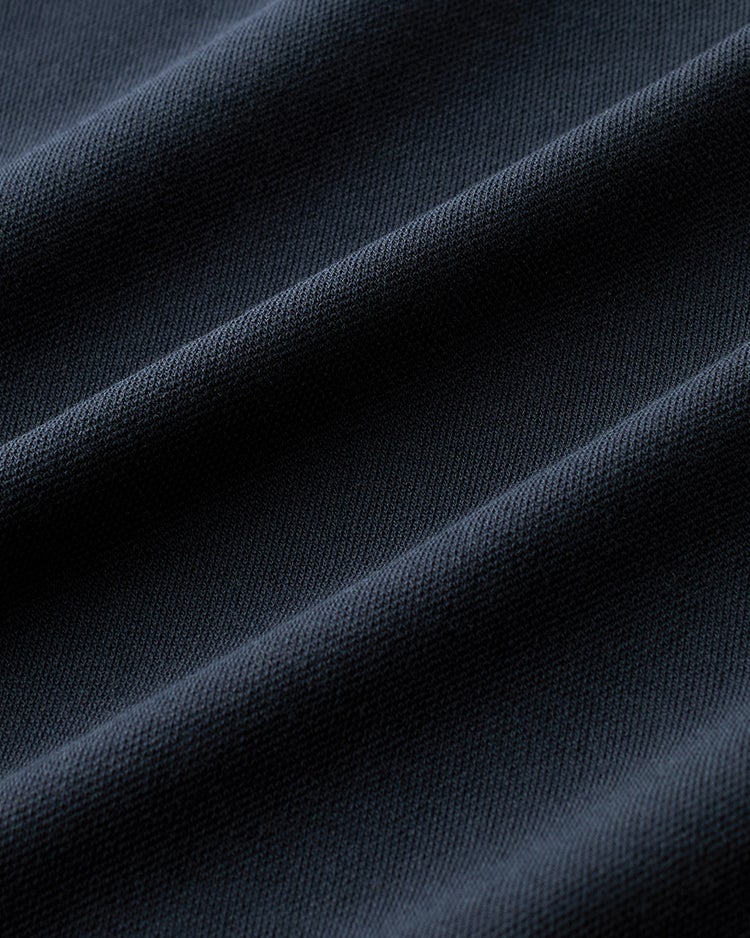 台衿付き速乾ビズポロ半袖 詳細画像 ネイビー 3