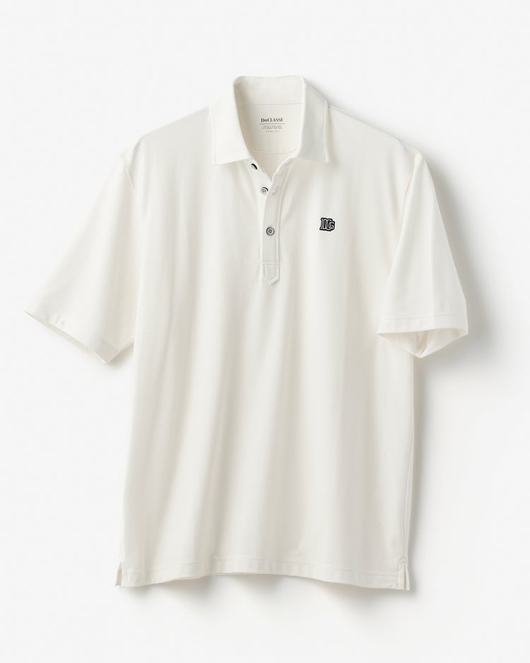 吸汗速乾ゴルフポロ半袖 詳細画像 ホワイト 1