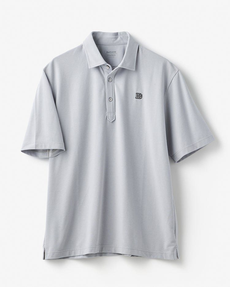 吸汗速乾ゴルフポロ半袖 詳細画像 ライトグレー 1