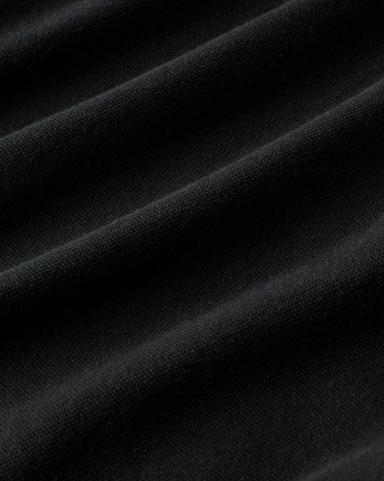 吸汗速乾ゴルフポロ半袖 詳細画像 ブラック 3