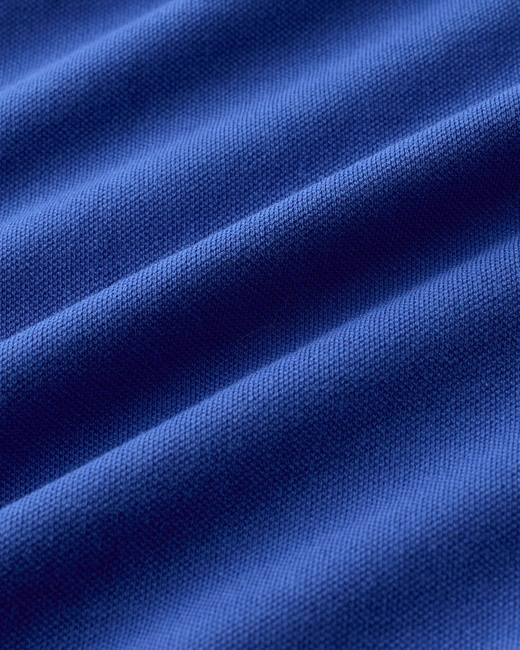 吸汗速乾ゴルフポロ半袖 詳細画像 ブルー 3