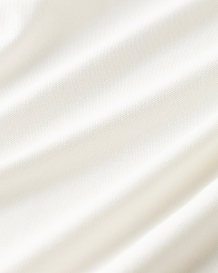 吸汗速乾ゴルフモック半袖 詳細画像 ホワイト 2