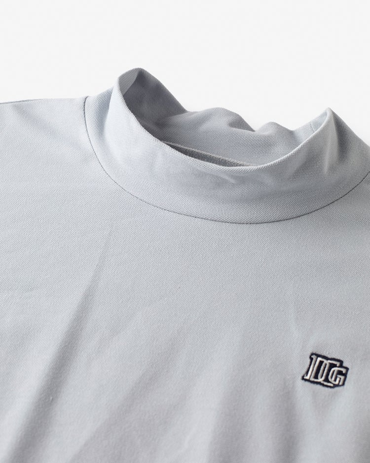 吸汗速乾ゴルフモック半袖 詳細画像 ライトグレー 2