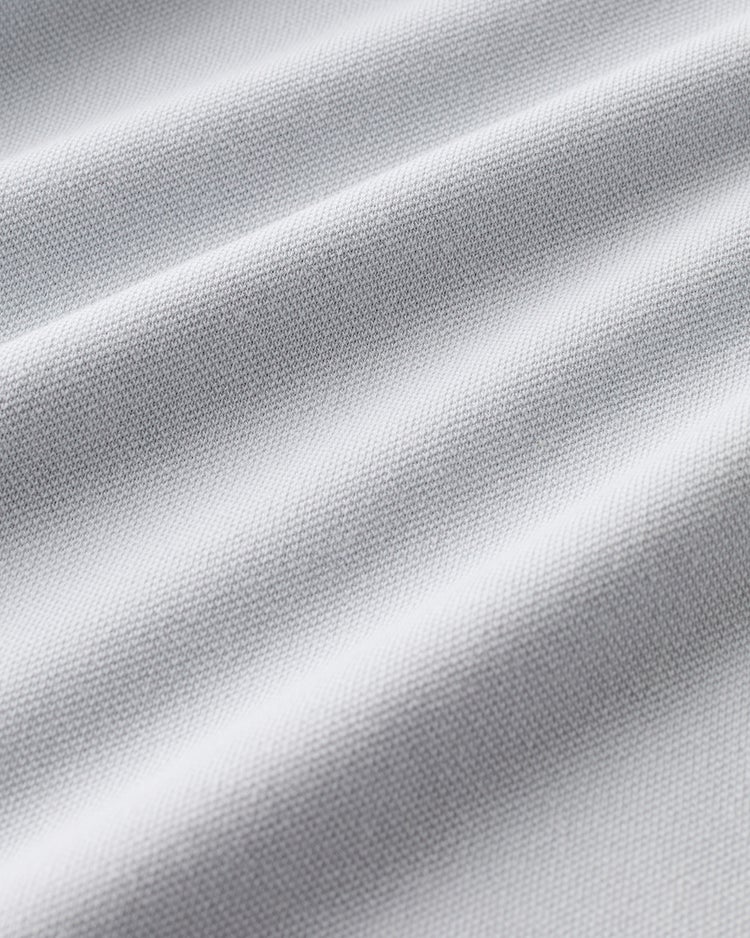 吸汗速乾ゴルフモック半袖 詳細画像 ライトグレー 3