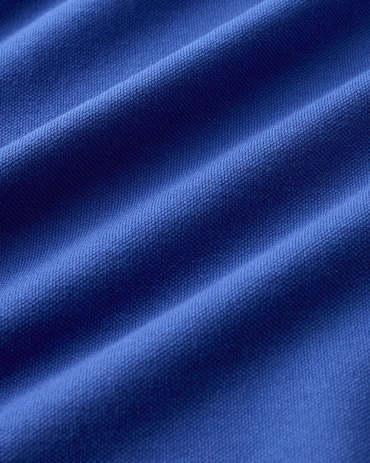 吸汗速乾ゴルフモック半袖 詳細画像 ブルー 3