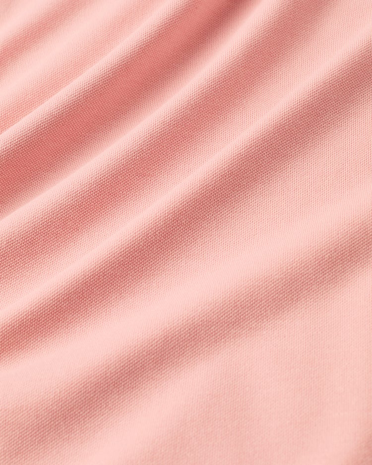 フェイクレイヤードネックドライTシャツ 詳細画像 ライトピンク 2