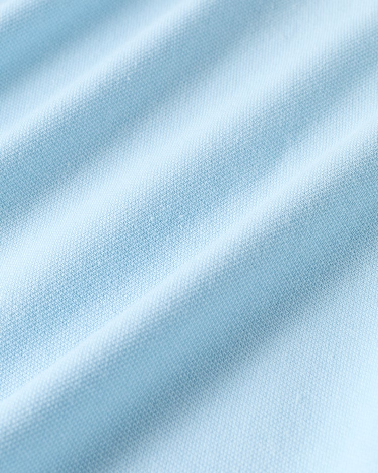 フェイクレイヤードネックドライTシャツ 詳細画像 サックス 2