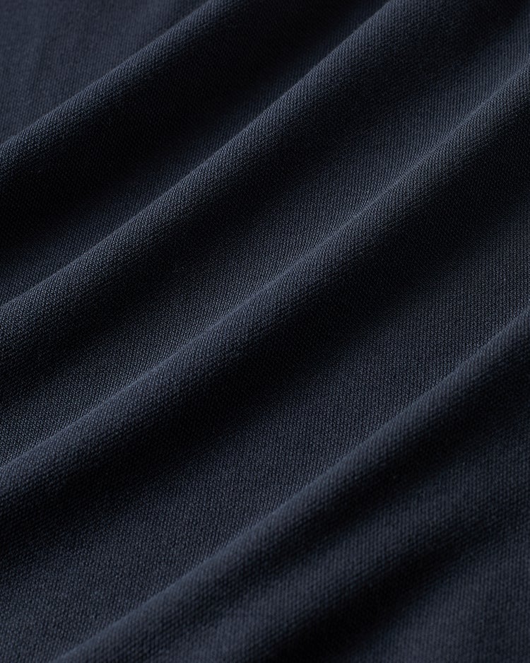 フェイクレイヤードネックドライTシャツ 詳細画像 ネイビー 2