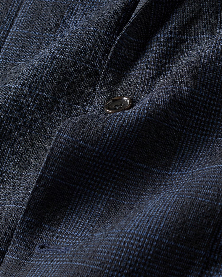 シアサッカードライストレッチジャケット 詳細画像 ネイビーグレンチェック 2