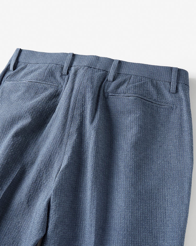 シアサッカードライストレッチパンツ 詳細画像 ミッドナイトパターン 3