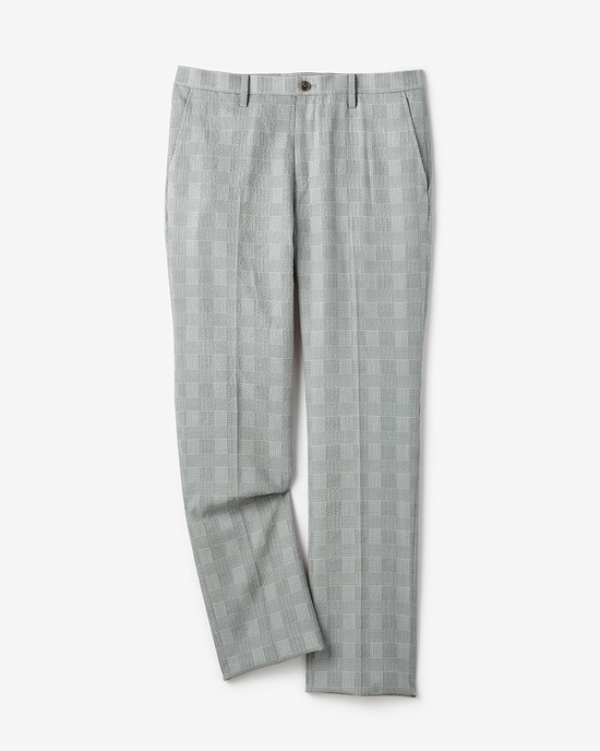 シアサッカードライストレッチパンツ