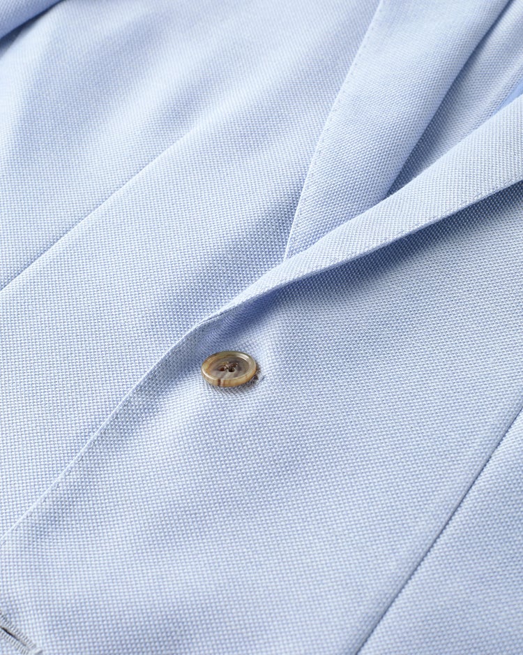 麻混からみ織りドライジャケット 詳細画像 サックス 4