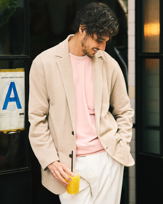 羽織り感覚ドライテーラードジャケット