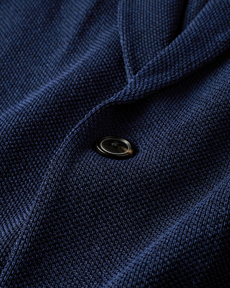 羽織り感覚ドライテーラードジャケット 詳細画像 ネイビー 2