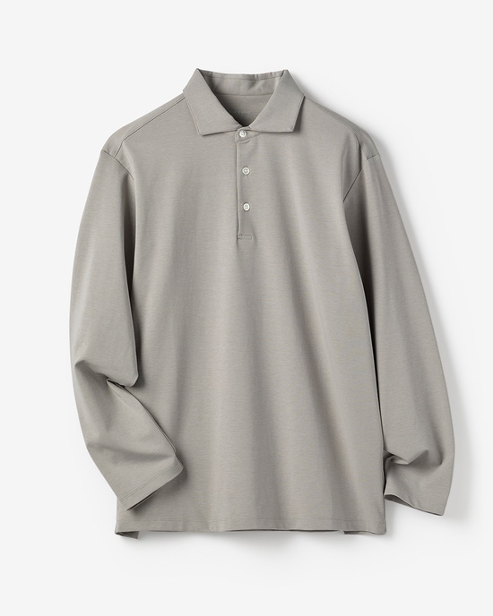 ジャケット専用ドレスポロ長袖
