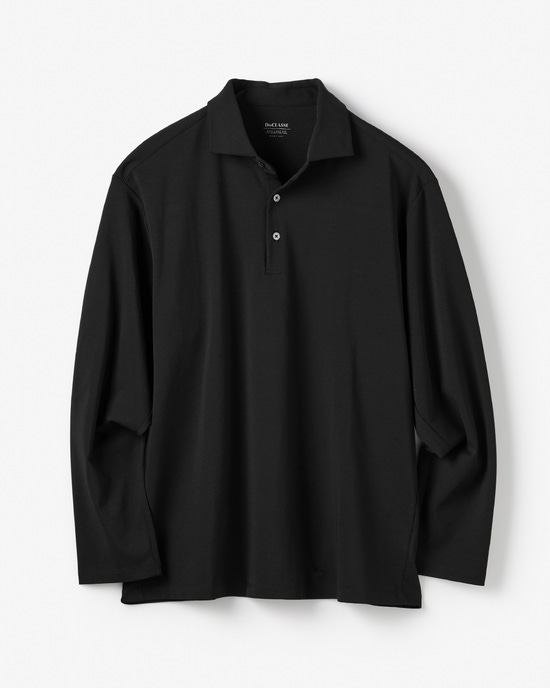 ジャケット専用ドレスポロ長袖