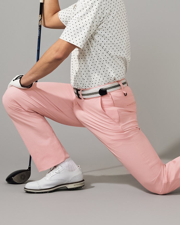 遮熱ドライストレッチゴルフパンツ 詳細画像 ライトピンク 2