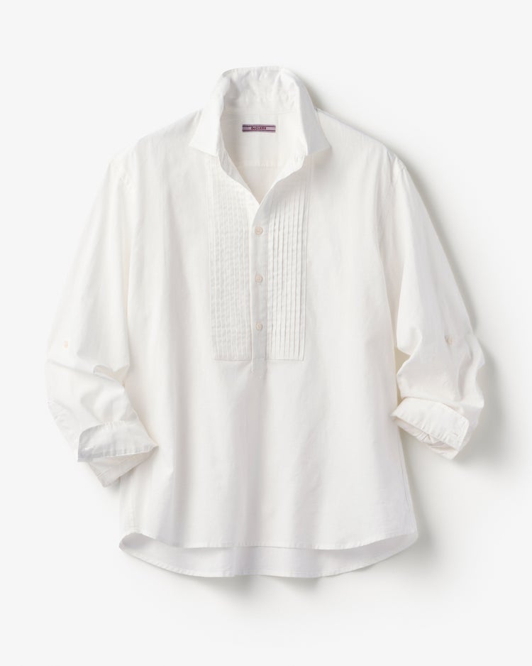 ピンタックプルオーバー２WAYスリーブ 詳細画像 ホワイト 2