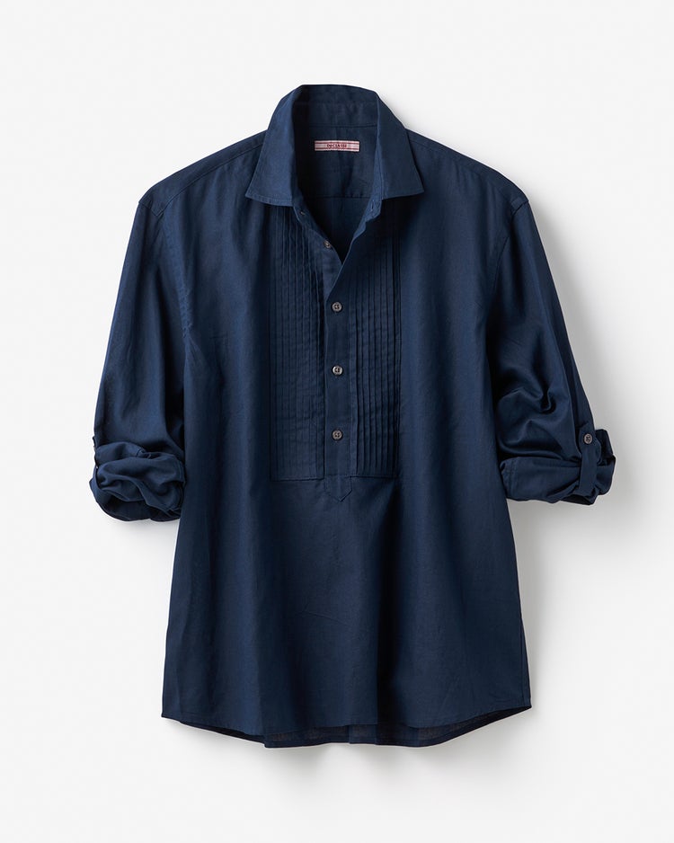 ピンタックプルオーバー２WAYスリーブ 詳細画像 ネイビー 2