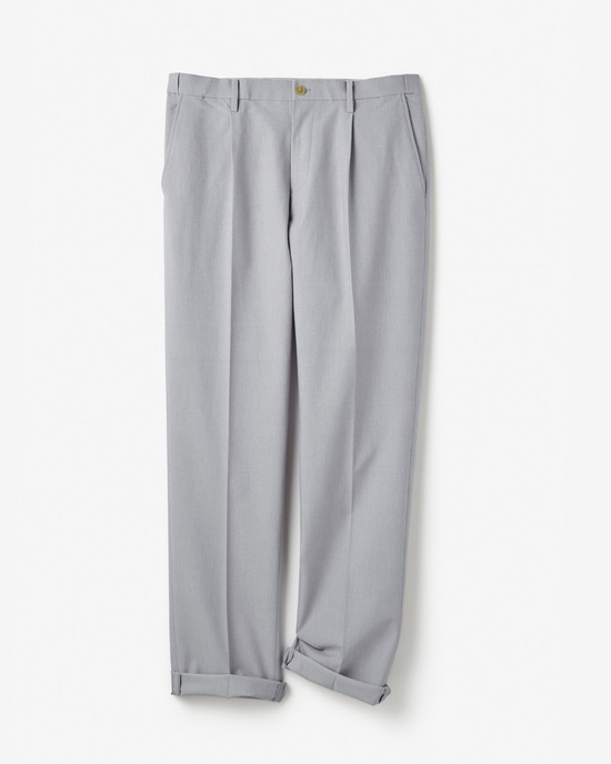 Doアイステックス調節可能ワンタックパンツ