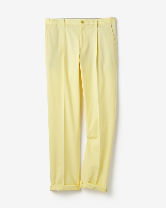 Doアイステックス調節可能ワンタックパンツ