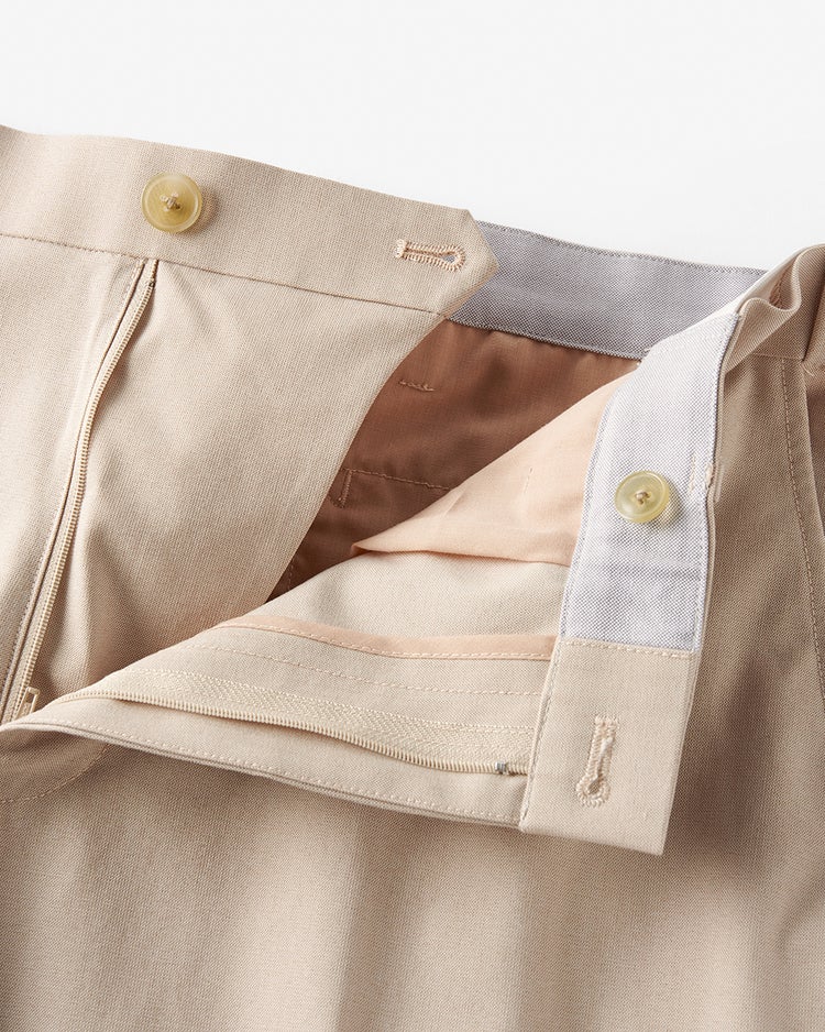 Doアイステックス調節可能ノータックパンツ 詳細画像 ベージュ 2