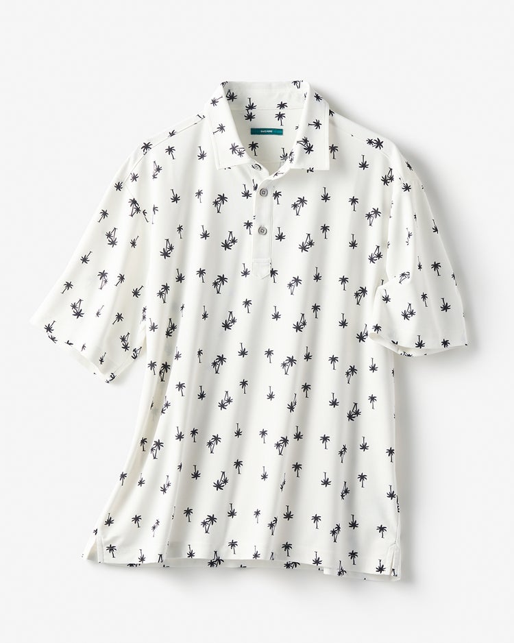 ストレッチジャージゴルフポロシャツ 詳細画像 パームツリー 1