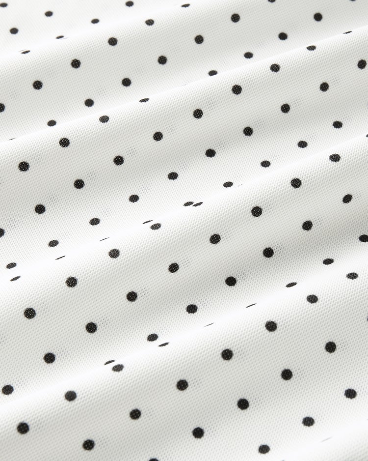 ストレッチジャージゴルフポロシャツ 詳細画像 ドット 2