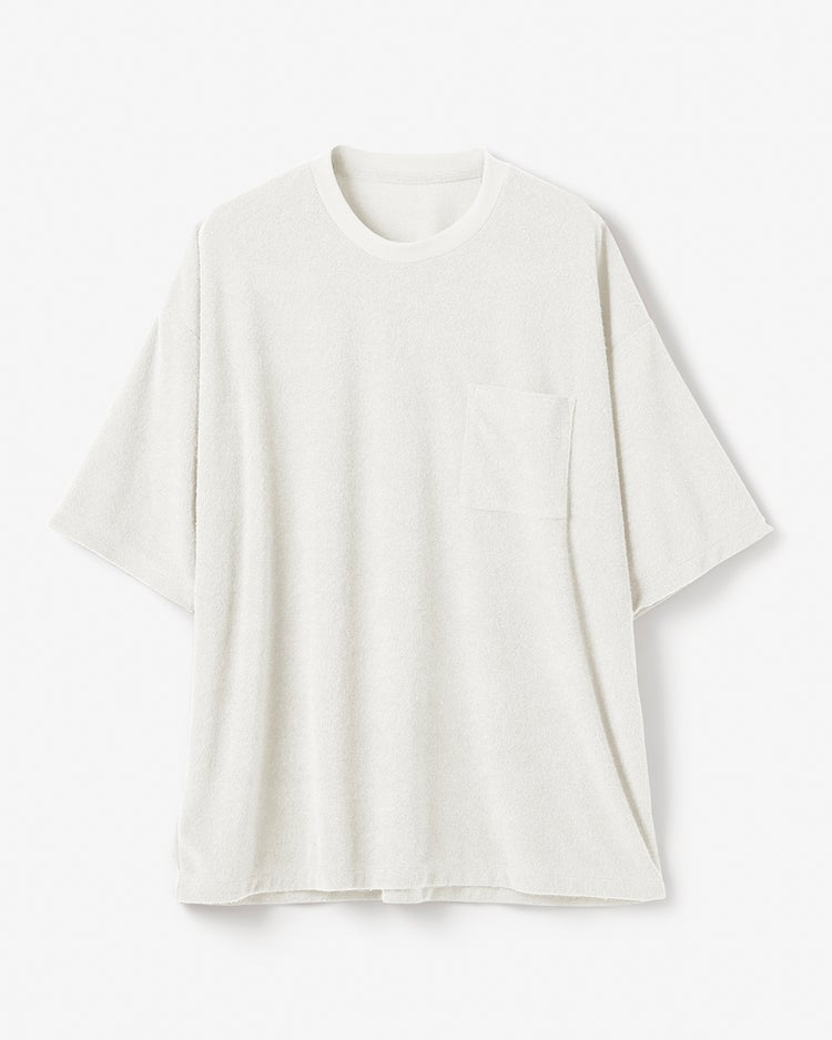 パイルリラックスクルーネックTシャツ 詳細画像 オフホワイト 1