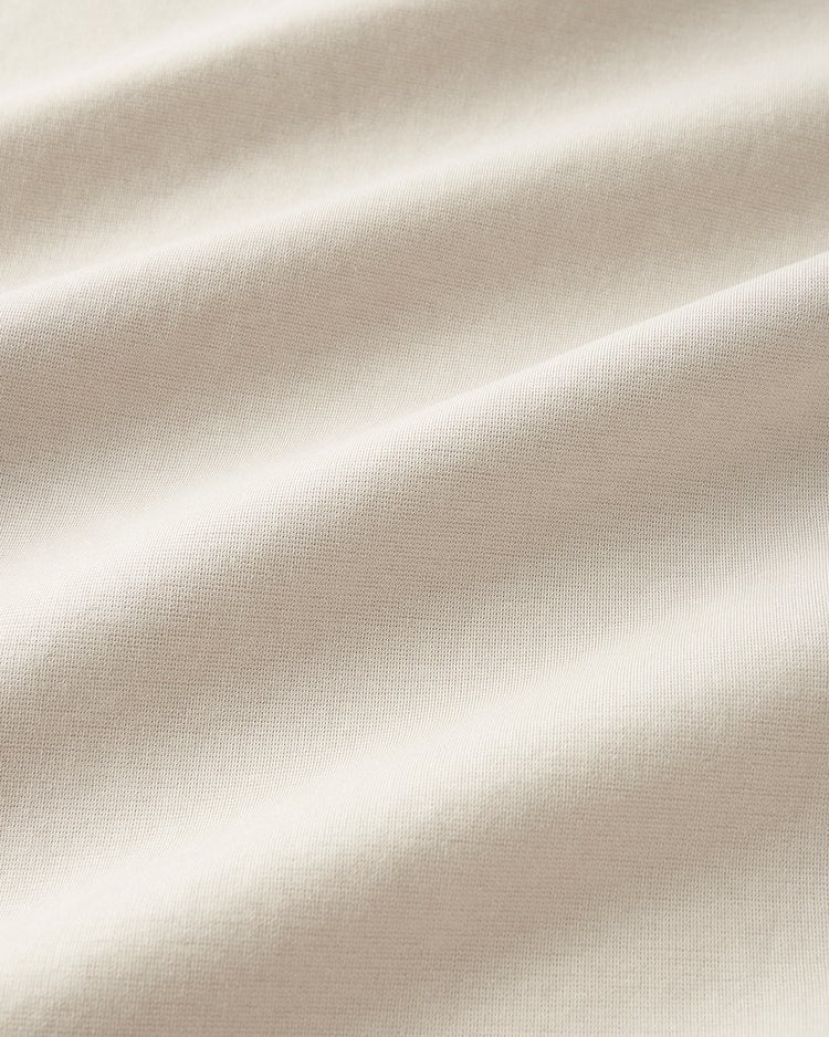 ジャケット専用・裏微起毛ドレスポロ長袖 詳細画像 グレージュ 2