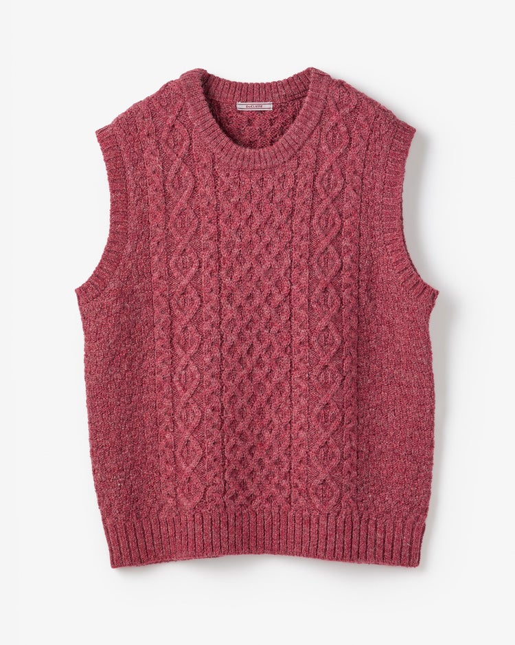 ブリティッシュウールニットベスト 詳細画像 オータムグロウ 1