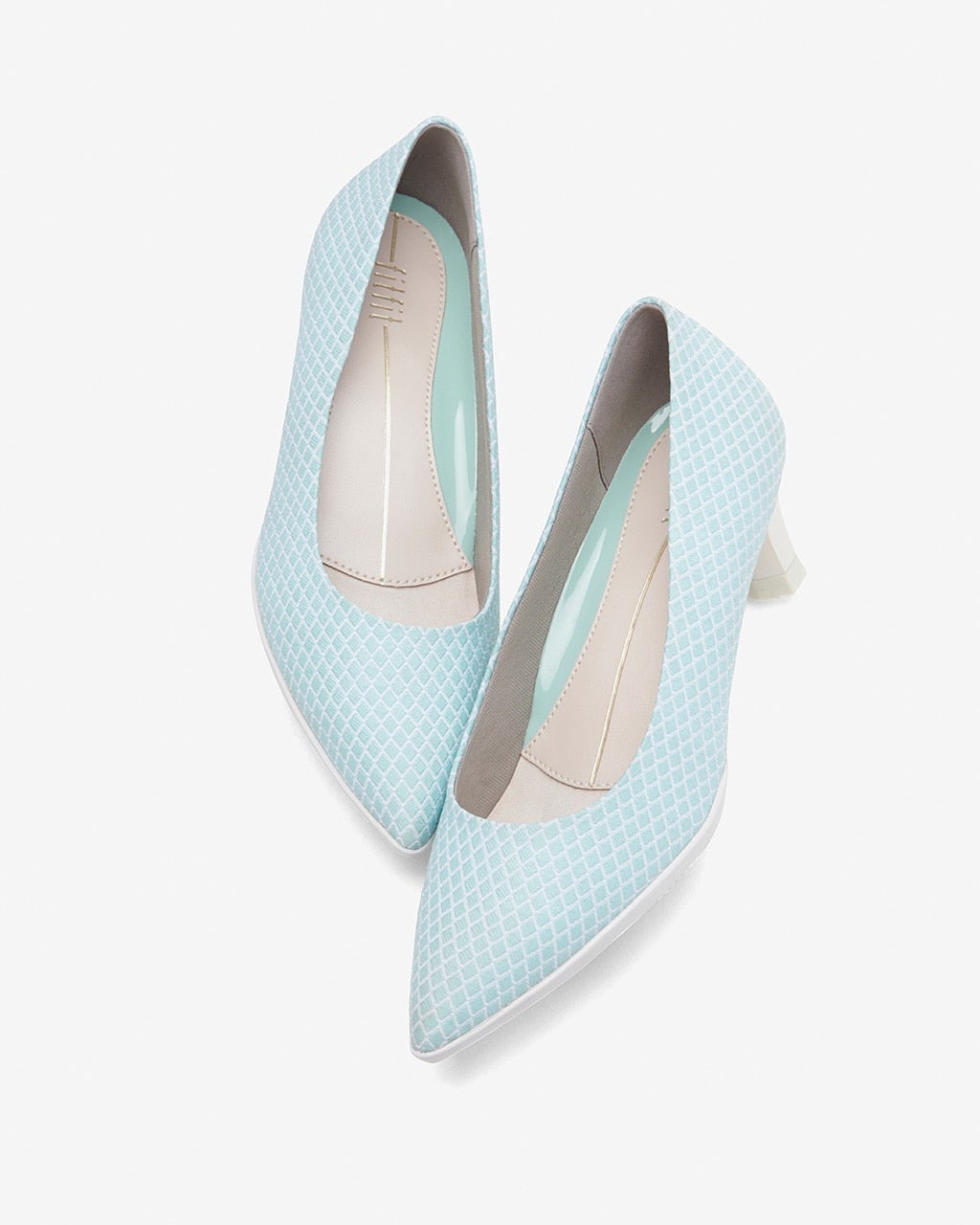 新品 BLUE LABEL ポインテットトゥシューズ M ニットポインテッドフィットフラット/40代50代からのレディース