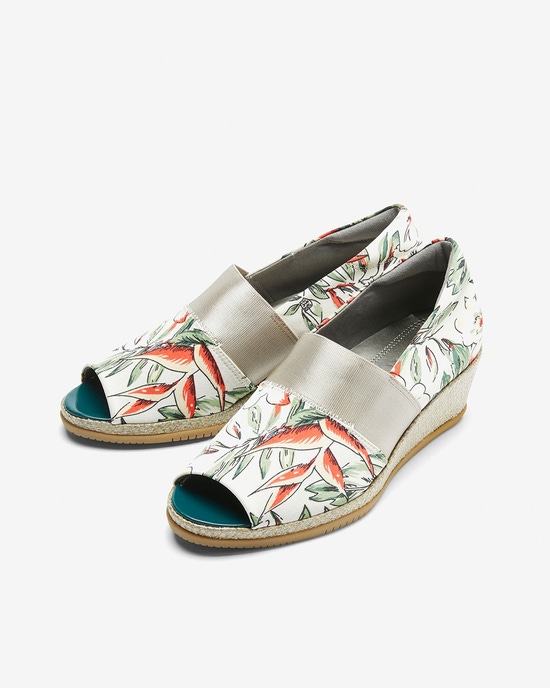 しなやかウエッジストレッチオープントゥ