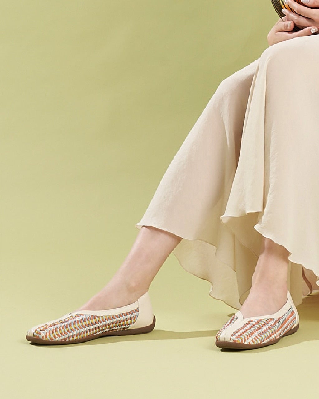 メッシュフラットシューズ　　サイズ36 PELLICO（ペリーコ）の「【PELLICO】メッシュディープカット