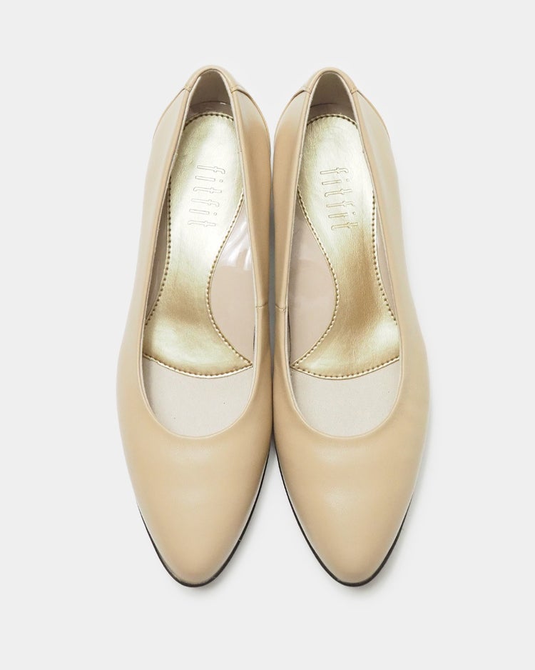 スクエアヒールパンプニーカー 詳細画像 ベージュ2 6