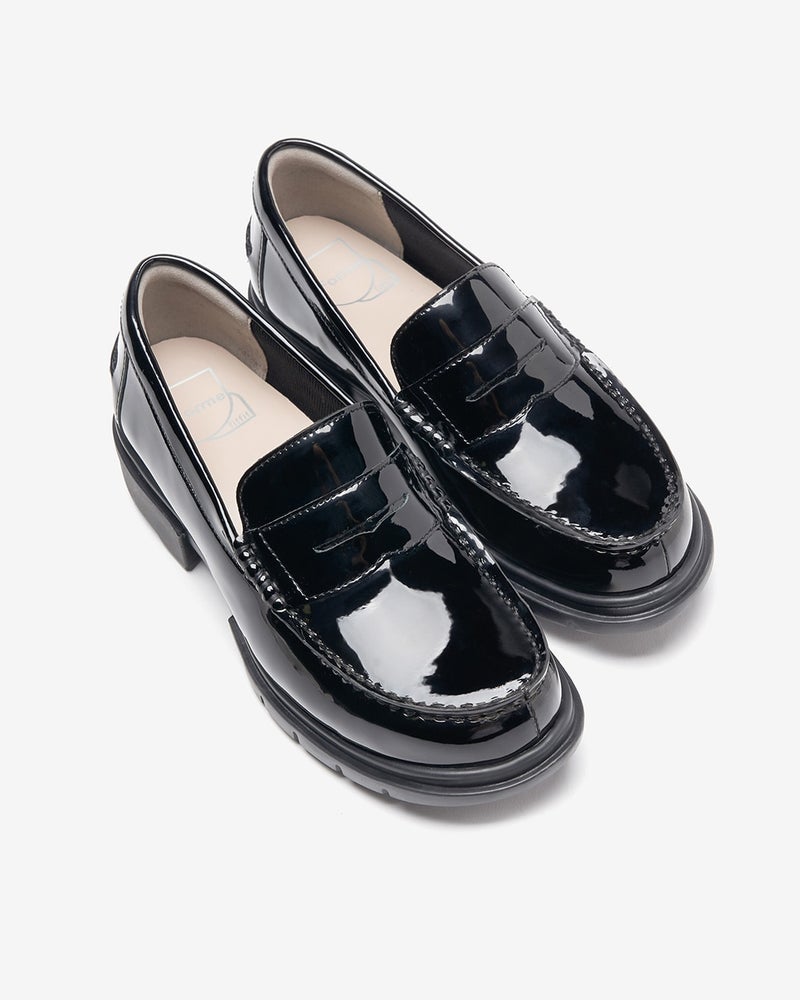 fit fit スニーカーローファー（エナメルブラック）２３.5cm 通販