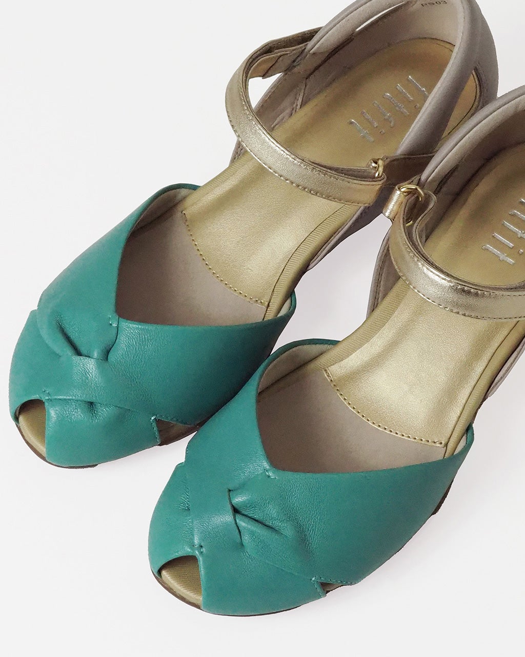 リボンストラップサンダル/40代50代からのレディース