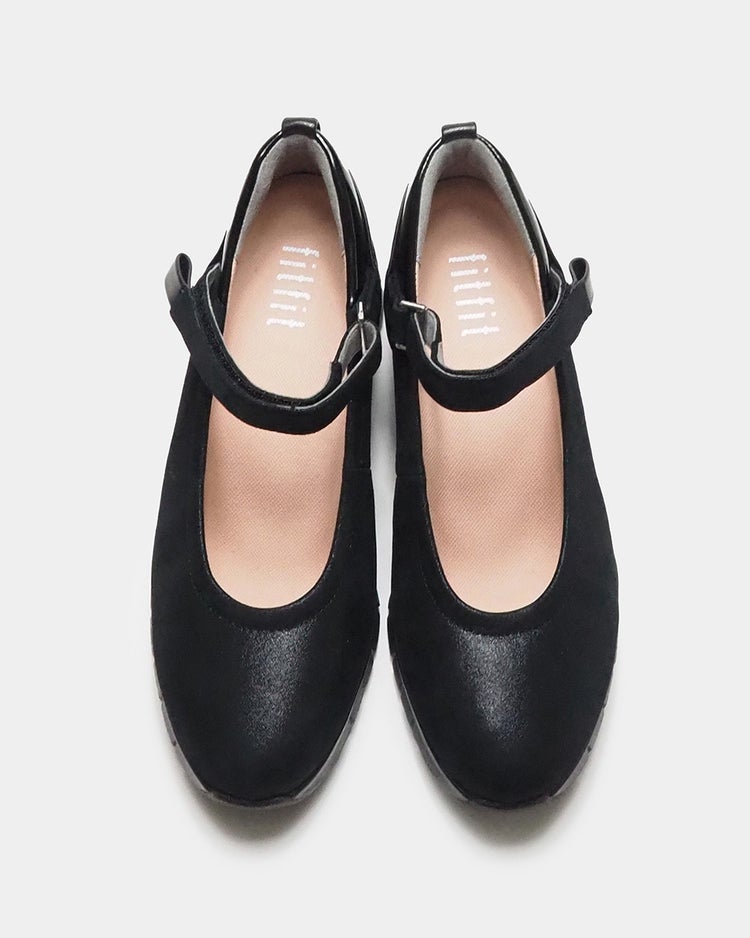 スニーカーバレエストラップ 詳細画像 ラメブラック 6