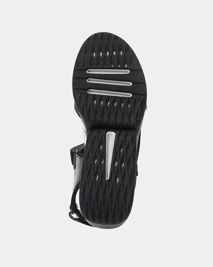 厚底3ベルトサンダル 詳細画像 ブラック 4