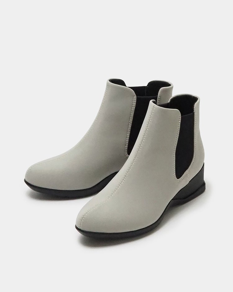 撥水サイドゴアアンクルブーツ 詳細画像 グレージュ 1