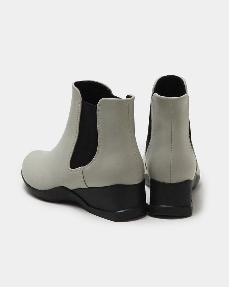 撥水サイドゴアアンクルブーツ 詳細画像 グレージュ 3