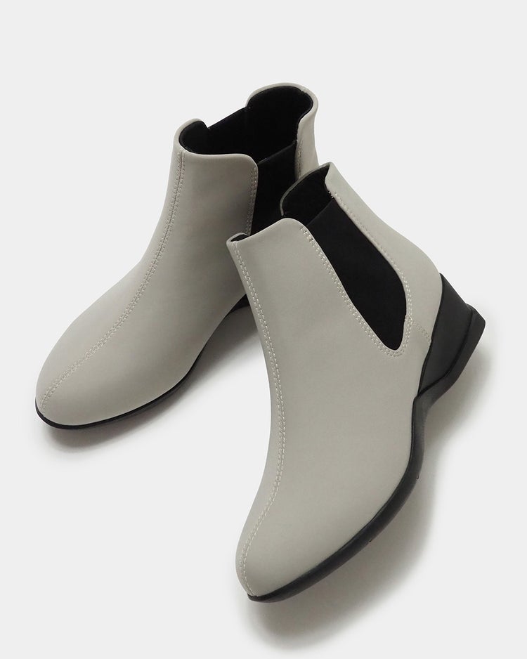 撥水サイドゴアアンクルブーツ 詳細画像 グレージュ 8